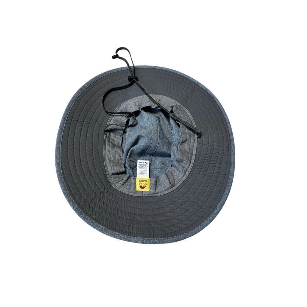 Solar Escape Sun hat/Bucket hat; Lightweight; quick dry material, Gray